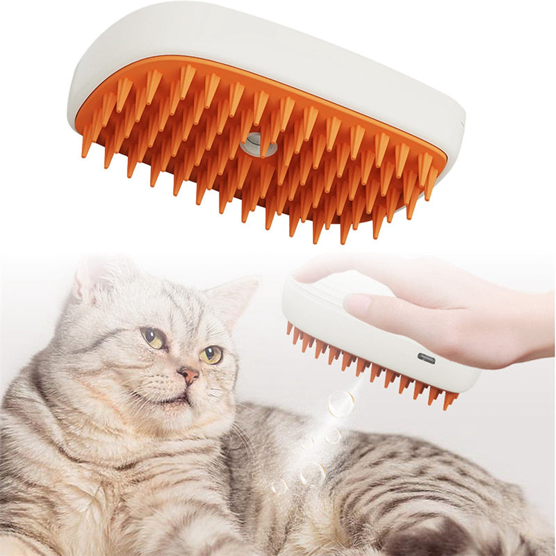 Steam Grooming Brush – Smooth, Clean, and Happy Pets ✨