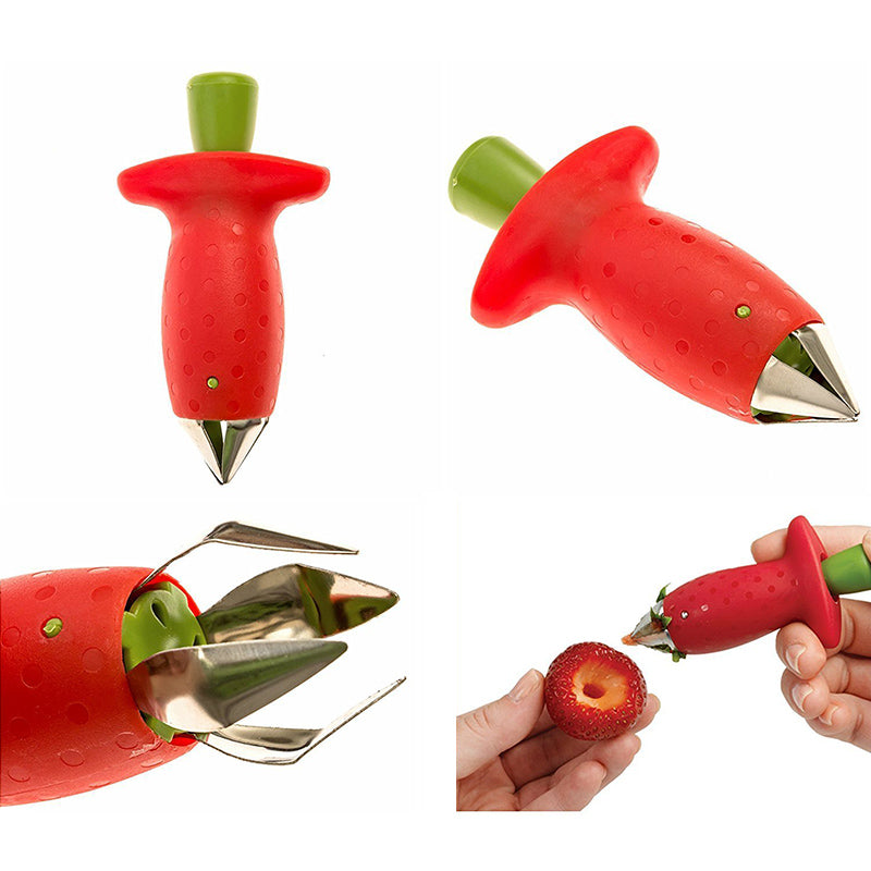 Strawberry Stem Remover Tool – Hull Fruits in Seconds