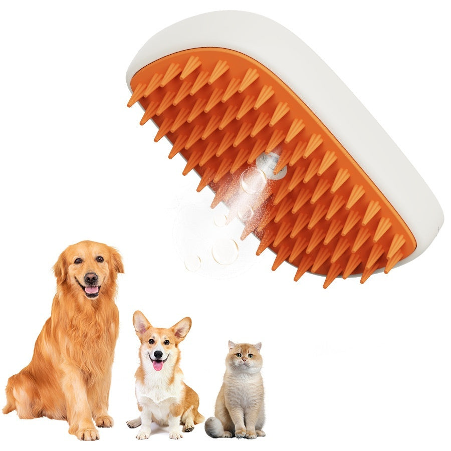 Steam Grooming Brush – Smooth, Clean, and Happy Pets ✨