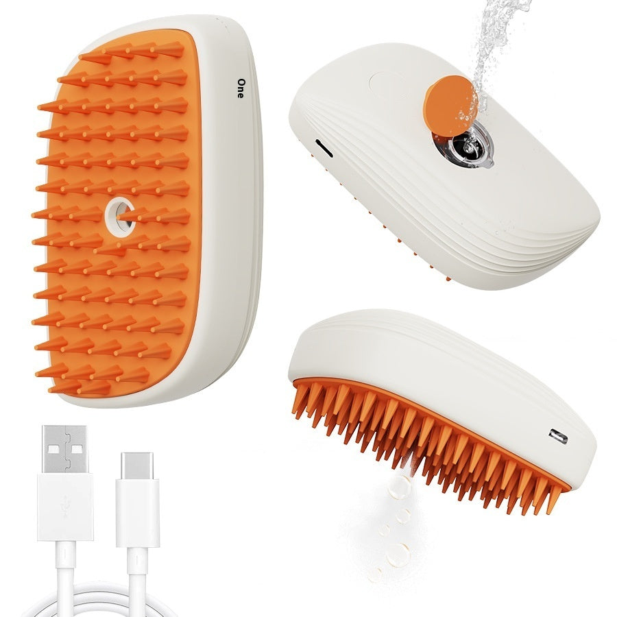 Steam Grooming Brush – Smooth, Clean, and Happy Pets ✨