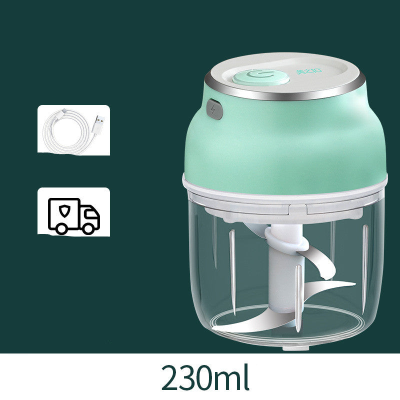 Mini Electric Food Chopper – Fast Garlic and Veggie Cutter