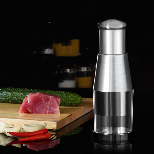 All-in-One Garlic Crusher and Vegetable Chopper Gadget